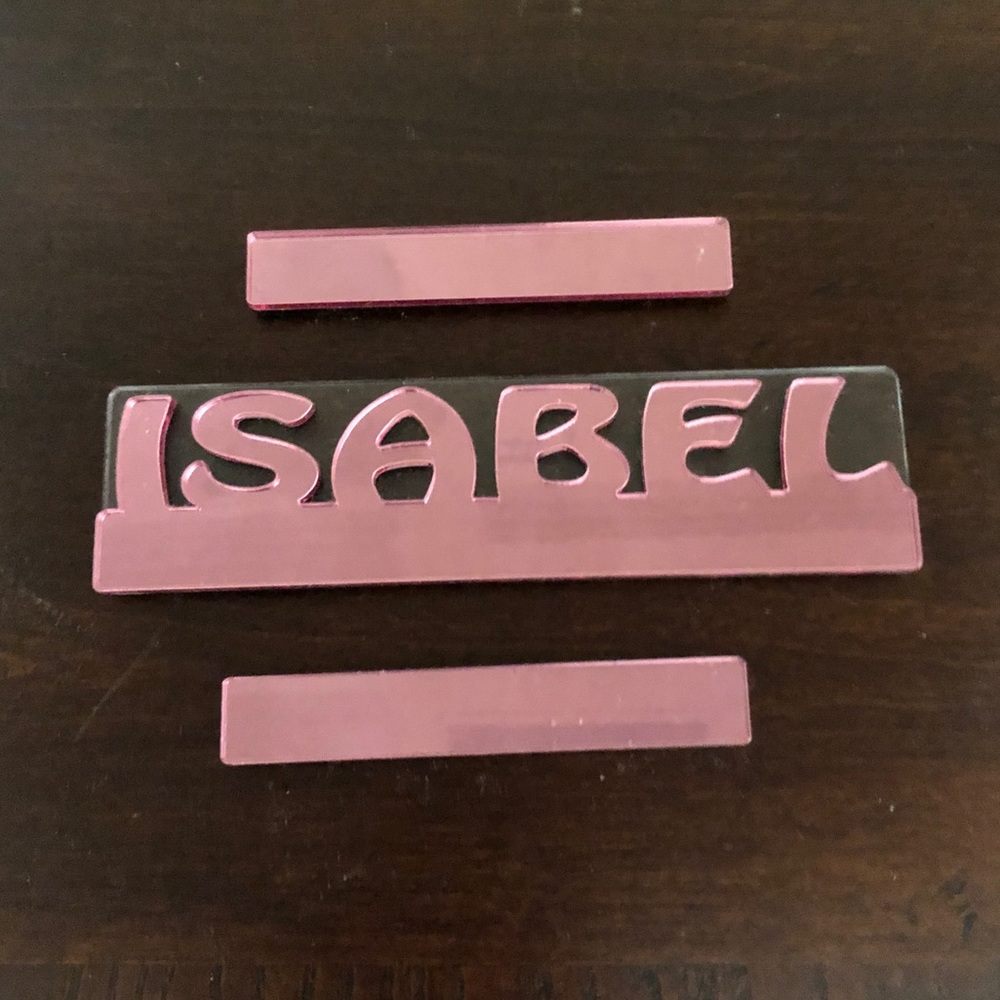 Pink “Isabel” Magnet